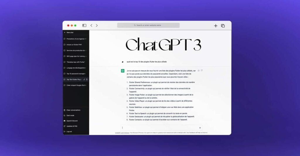 ChatGPT: le compagnon de navigation Web qui intègre des plug-ins et vous facilite la vie.