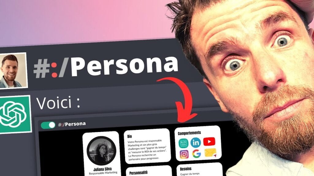 CHATGPT CRÉE VOS PERSONAS EN 1 CLIC (bluffé !)