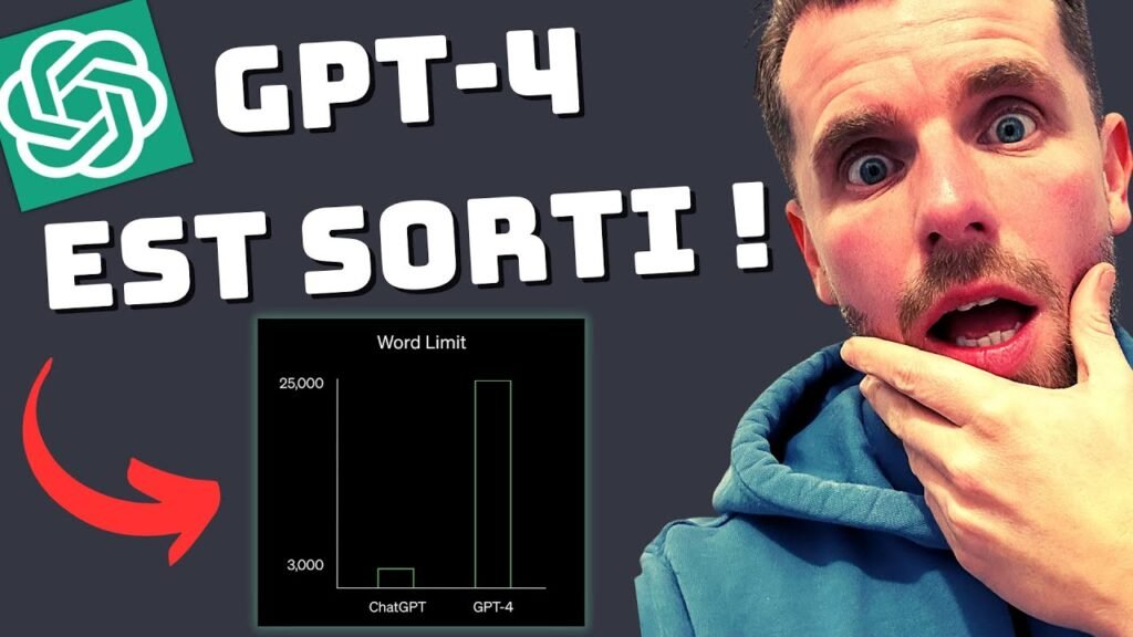 GPT-4 EST SORTI ! (je le découvre, c’est incroyable 😳)