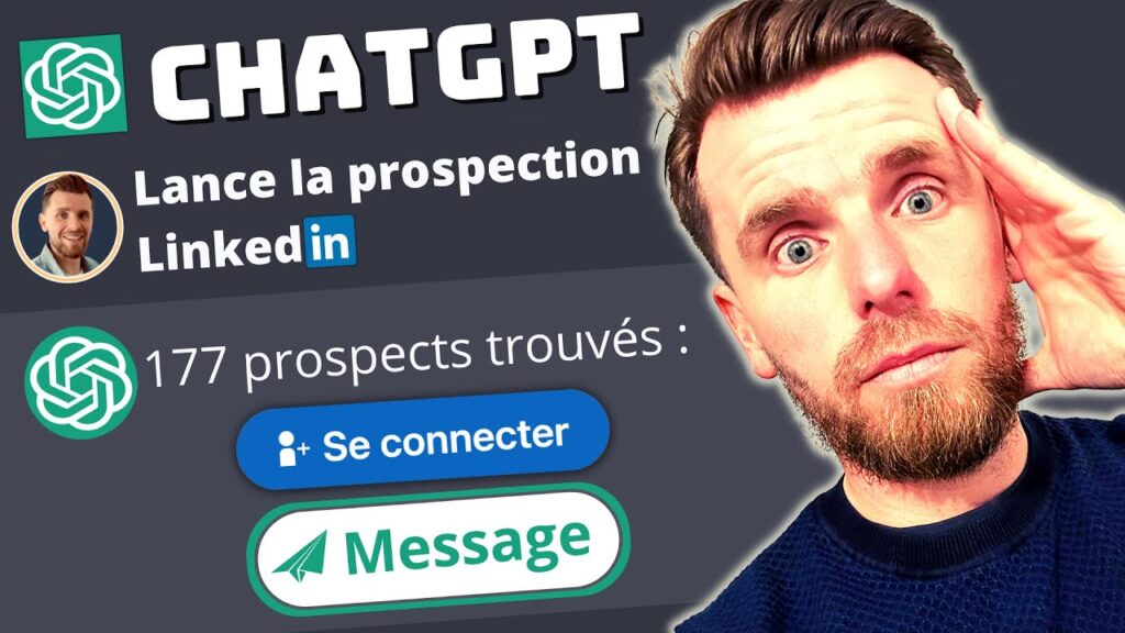 PROSPECTER SUR LINKEDIN AVEC CHATGPT (c’est dingue)