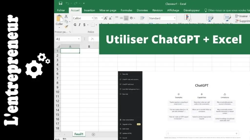 Comment améliorer vos compétences Excel avec ChatGPT (Productivité multipliée par 10 😉)