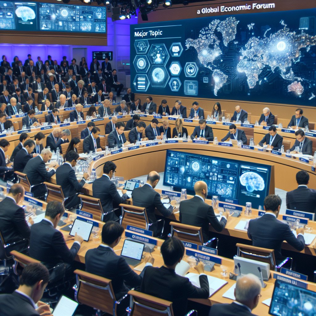 L’intelligence artificielle, sujet phare du Forum économique mondial à Davos
