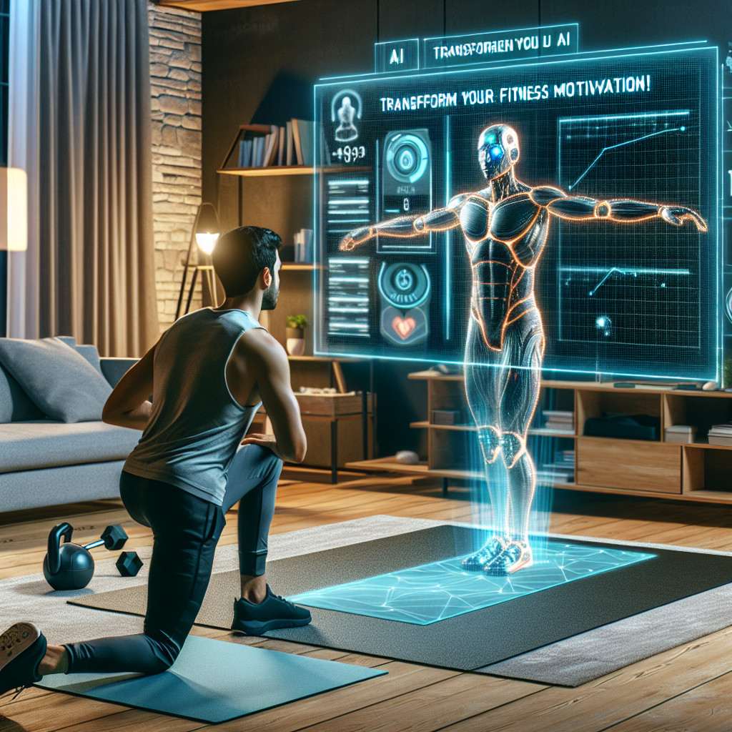 Transforme ta Motivation Fitness avec l’Intelligence Artificielle !