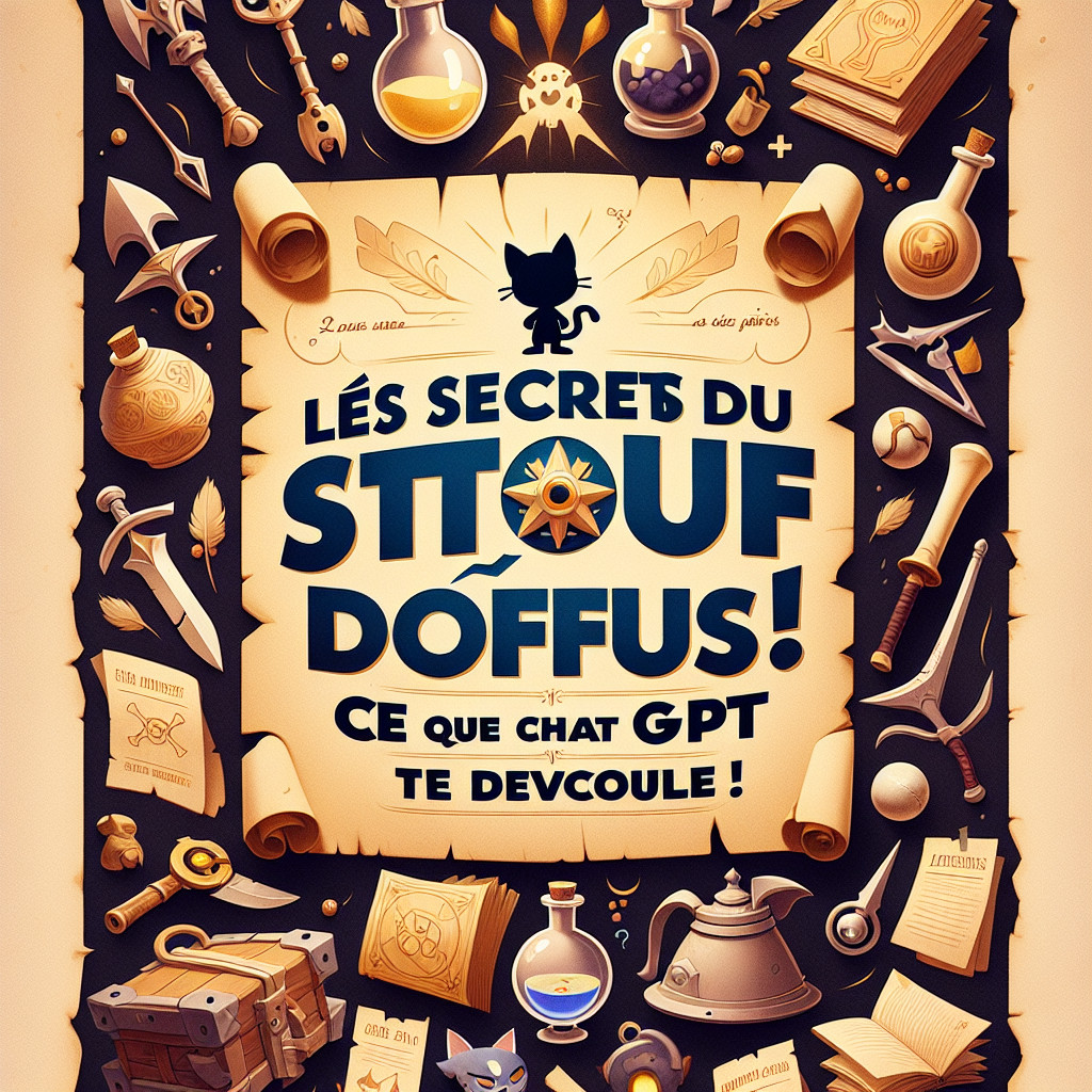 Les Secrets du Stuff Dofus: Ce Que Chat GPT Te Révèle!