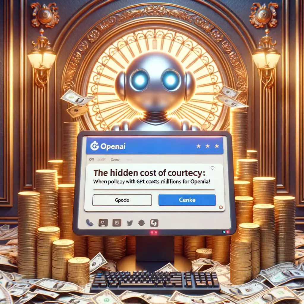 Le coût caché de la courtoisie : quand la politesse avec Chat GPT pèse des millions pour OpenAI !