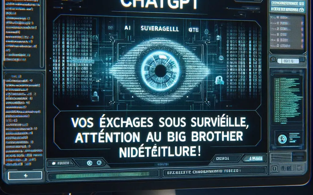 ChatGPT : Vos Échanges Sous Surveille, Attention au Big Brother Numérique !