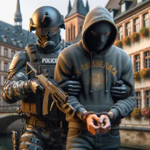 Entre Cybermenaces et Opérations Policières : Un Individu Interpellé à Strasbourg